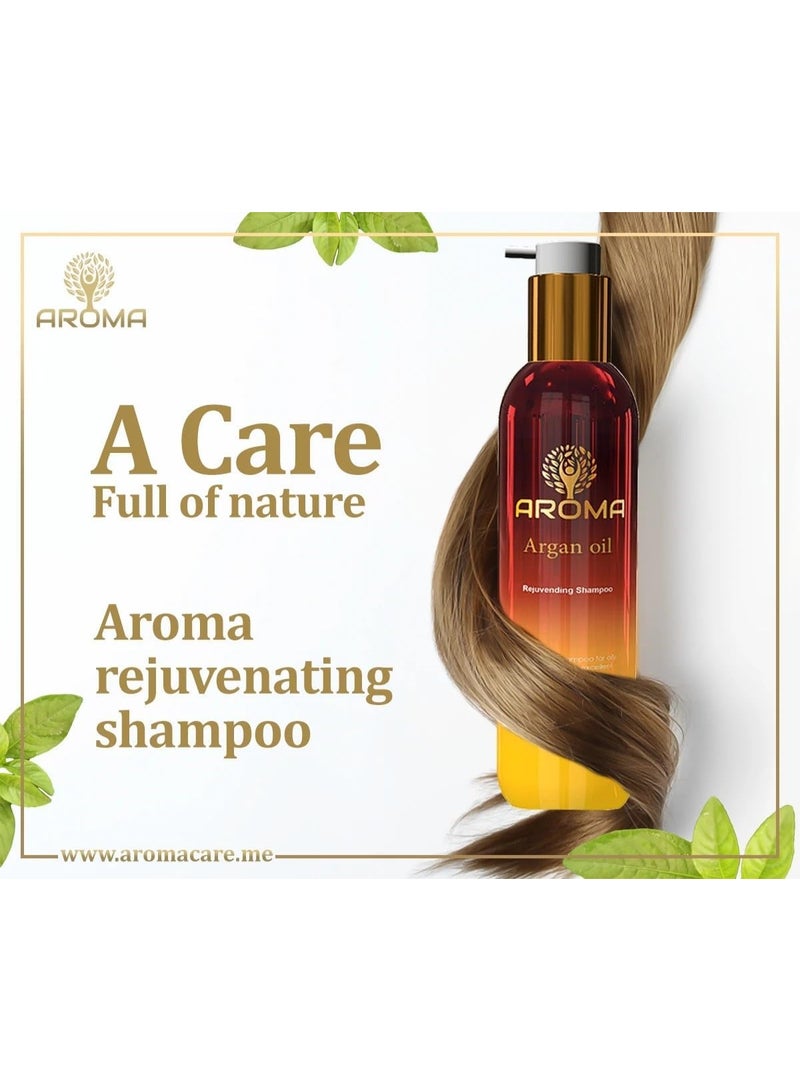 Aroma argan hair shampoo 330 ml - Image 2